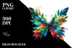 Vibrant Butterfly PNG Product Image 1