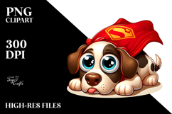Silly Superhero Cape with Udder Vector PNG Product Image 2
