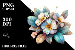 Stained Primrose | Clipart Product Image 3