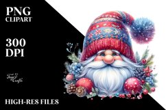 Vibrant Winter Gnome PNG Product Image 3