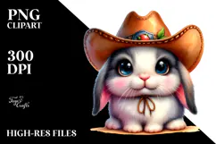 Goofy Baby Bunny PNG Product Image 2