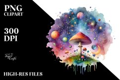 Magical Celestial Astral Mushroom Splash Product Image 3
