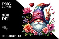 Victory Sign Gnome PNG Product Image 2