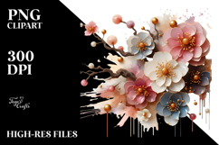 Glossy Cherry Blossom, PNG Product Image 2