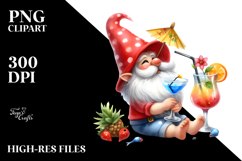 Whimsical Gnome Cocktail PNG Product Image 2