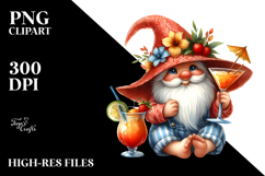 Whimsical Gnome Cocktail PNG Product Image 2
