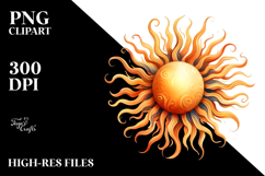 Very Simple Sun PNG Product Image 2