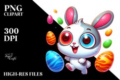 Smiling Baby Bunny Clipart Product Image 3