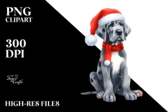 Colorful Great Dane, Transparent PNG Product Image 2