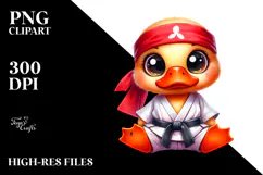 Vibrant Goofy Baby Duck PNG Product Image 2