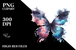 Grungy Butterfly Silhouettes Product Image 2