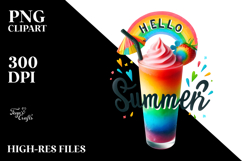 Colorfull Baby Hummingbird PNG Product Image 2