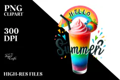 Colorfull Baby Hummingbird PNG Product Image 2