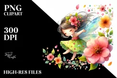 Colorful Fairy Wind | Clipart Product Image 1