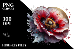 Abstract Poppy, Transparent PNG Product Image 2