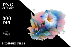 Abstract Vibrant Pastel Transparent PNG Product Image 2
