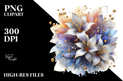 Shiny Lobelia, Watercolor PNG Product Image 2