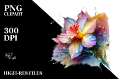 Shiny Golden Daffodil, Transparent PNG Product Image 2