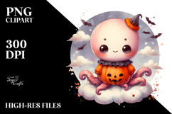 Cute Baby Octopus PNG Product Image 2