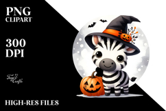 Cute Baby Zebra PNG Product Image 2