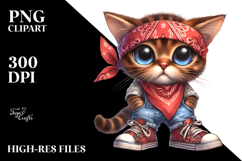 Contempt Baby Cat | Sublimation | Clipart Product Image 2