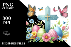 Easter Cross PNG Product Image 2