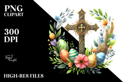 Easter Cross PNG Product Image 2