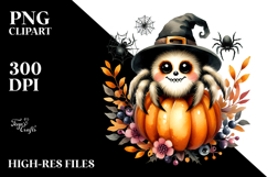 Halloween Baby Spider PNG Product Image 2