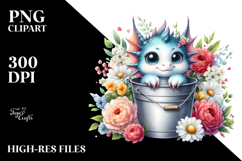 Cute Baby Dragon PNG Product Image 2