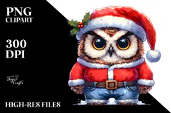 Patriotic Owl with Sunglasses, Transparent PNG Product Image 2