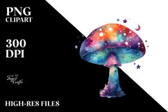 Magical Celestial Astral Mushroom Splash Product Image 3