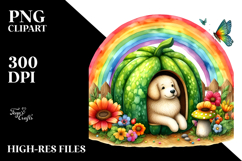 Colorful Rainbow Butterfly Sticker Product Image 2