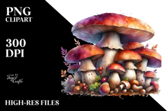 Detailed Mushroom PNG Product Image 2