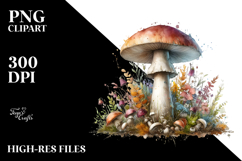 Detailed Mushroom PNG Product Image 2