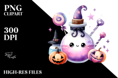 Simplistic Potion Halloween Image PNG Product Image 2