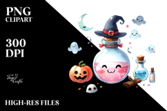 Halloween Cute Potion PNG Product Image 2