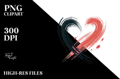 Simple Heart, Artistic PNG Product Image 2