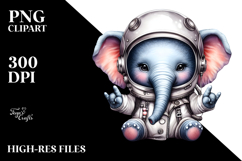 Cute Baby Elephant Rocker PNG Product Image 2