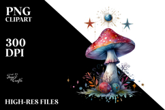 Magical Celestial Mushroom PNG Product Image 2
