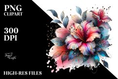 Abstract Shiny Azalea | Clipart Product Image 1