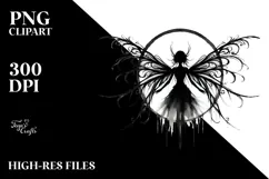 Gothic Fairy, Transparent PNG Product Image 2