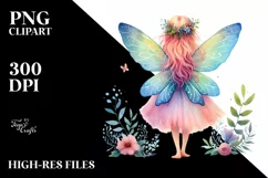 Vibrant Simple Fairy, Transparent PNG Product Image 3
