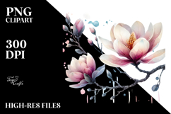 Magnolia, Intricate PNG Product Image 2