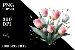 Tulip Splash PNG Product Image 2