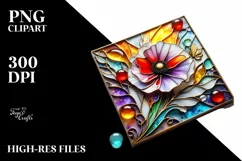 Watercolor Luxury Flower Splash Clipart Product Image 1