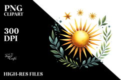 Simple Sun PNG Product Image 2