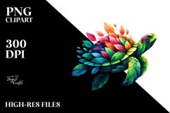 Vibrant Turtle PNG Product Image 3