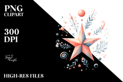 Simple Whimsical Star PNG Product Image 2