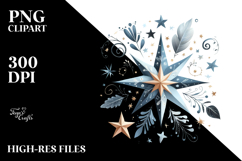 Simple Whimsical Star PNG Product Image 2