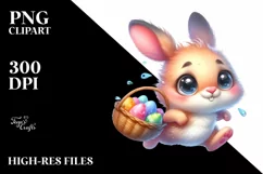 Egg Hunt Clipart |T-shirt, Mug PNG Product Image 1